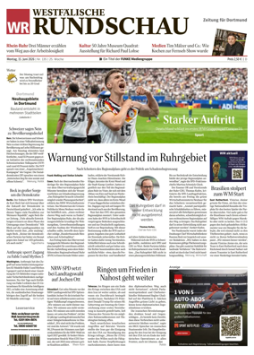 Cover of Westfalische Rundschau (Dortmund-Sud II)