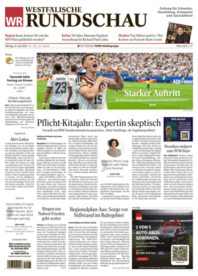 Cover of Westfalische Rundschau (Ennepetal)