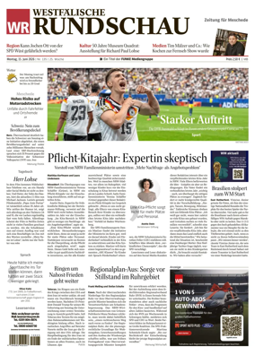 Cover of Westfalische Rundschau (Meschede)