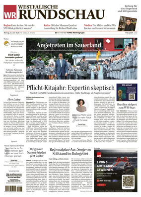 Cover of Westfalische Rundschau (Siegen)