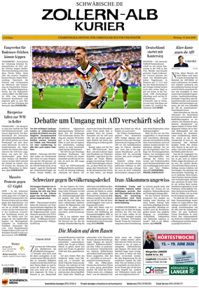 Cover of Zollern-Alb-Kurier (Balingen)