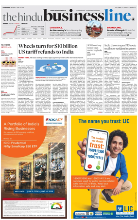 Cover of BusinessLine (Hyderabad)