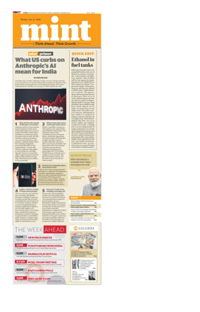 Cover of Mint Mumbai