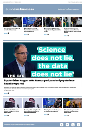 Cover of Euronews Business (Turkish) Compiled Editions