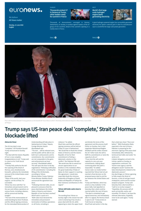Cover of EuroNews (English Edition)