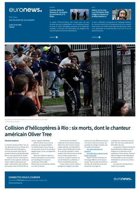 Cover of EuroNews (French Edition)