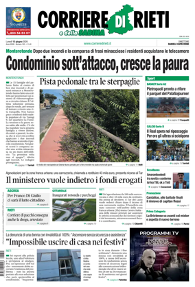 Cover of Corriere di Rieti