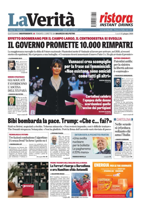 Cover of La Verita (Italia)