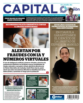 Cover of Capital Coahuila
