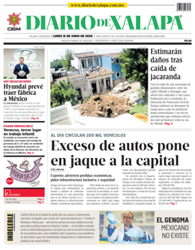 Cover of Diario de Xalapa