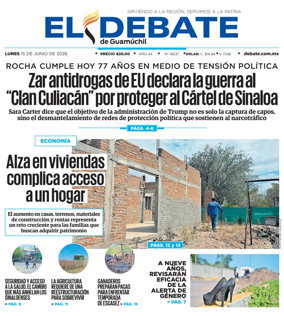 Cover of El Debate de Guamuchil