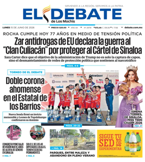 Cover of El Debate de Los Mochis