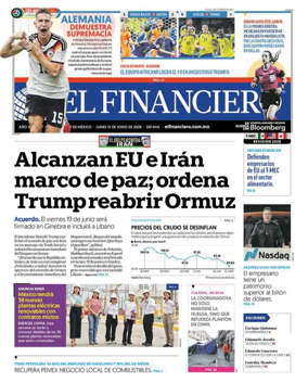 Cover of El Financiero