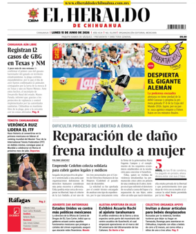 Cover of El Heraldo de Chihuahua