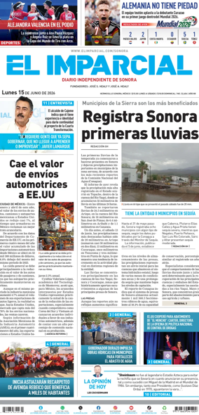 Cover of El Imparcial