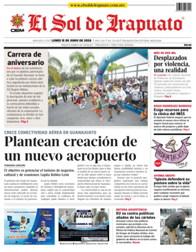 Cover of El Sol de Irapuato
