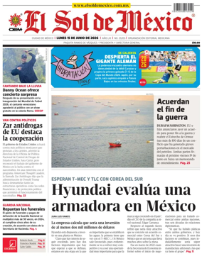 Cover of El Sol de Mexico