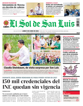 Cover of El Sol de San Luis Potosi