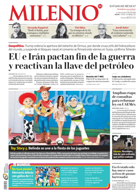 Cover of Milenio Edo de Mexico