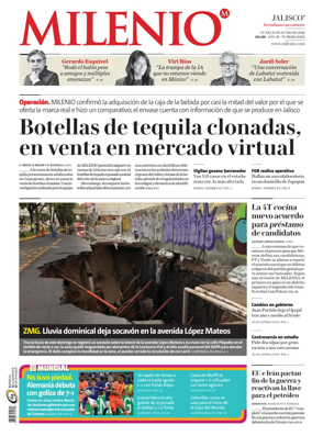 Cover of Milenio Jalisco