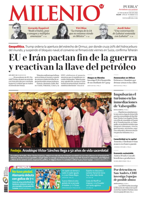 Cover of Milenio Puebla