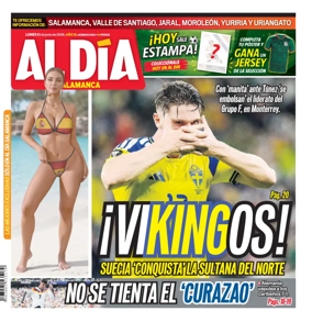 Cover of Periodico Al Dia (Salamanca)