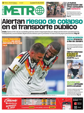 Cover of Publimetro Merida