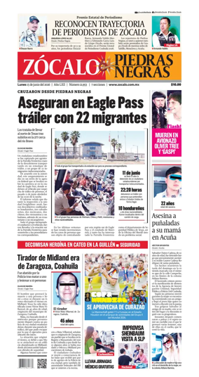 Cover of Zocalo Piedras Negras