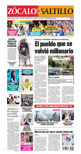 Cover of Zocalo Saltillo