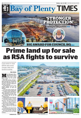 Cover of Bay of Plenty Times