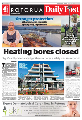 Cover of Rotorua Daily Post