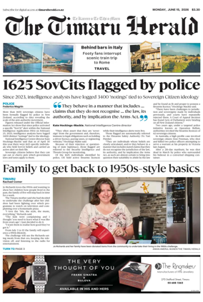 Cover of The Timaru Herald