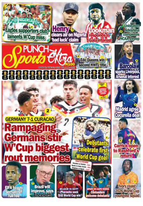 Cover of Punch Sports Extra