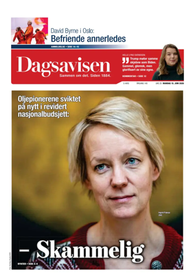 Cover of Dagsavisen