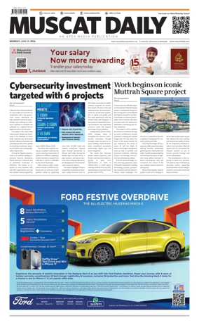 Cover of Muscat Daily