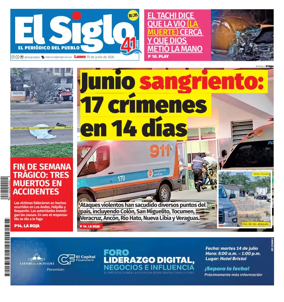 Cover of El Siglo