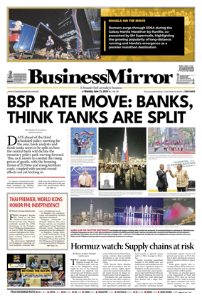 Cover of BusinessMirror