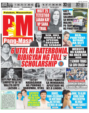 Cover of PM Pang-Masa