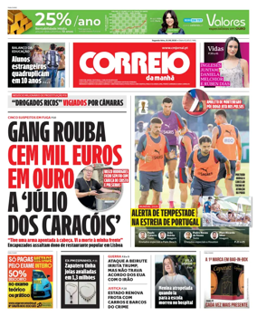 Cover of Correio da Manha