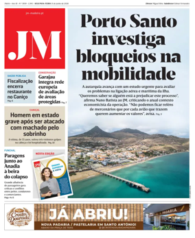 Cover of Jornal Madeira