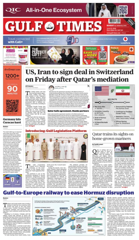 Cover of Gulf Times