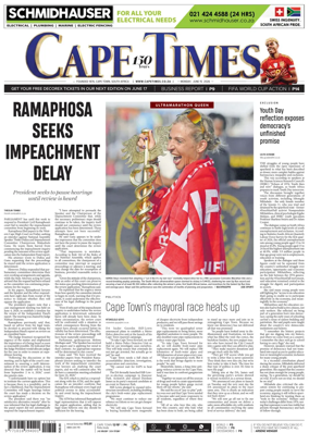 Cover of Cape Times