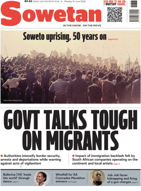 Cover of Sowetan