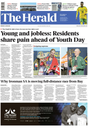 Cover of The Herald (South Africa)