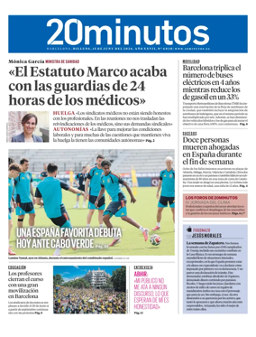 Cover of 20 Minutos Barcelona