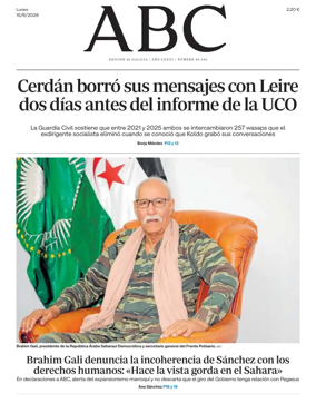 Cover of ABC (Galicia)