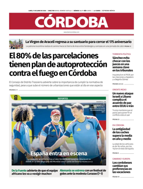 Cover of Diario Cordoba