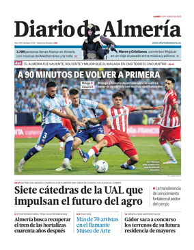 Cover of Diario de Almeria