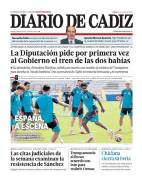 Cover of Diario de Cadiz