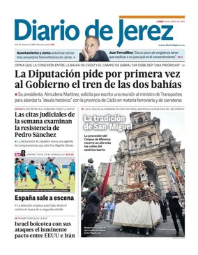 Cover of Diario de Jerez